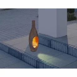 lampe solaire Globo LED Noir, 1 lumière