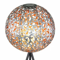 lampe solaire Globo LED Noir, 1 lumière