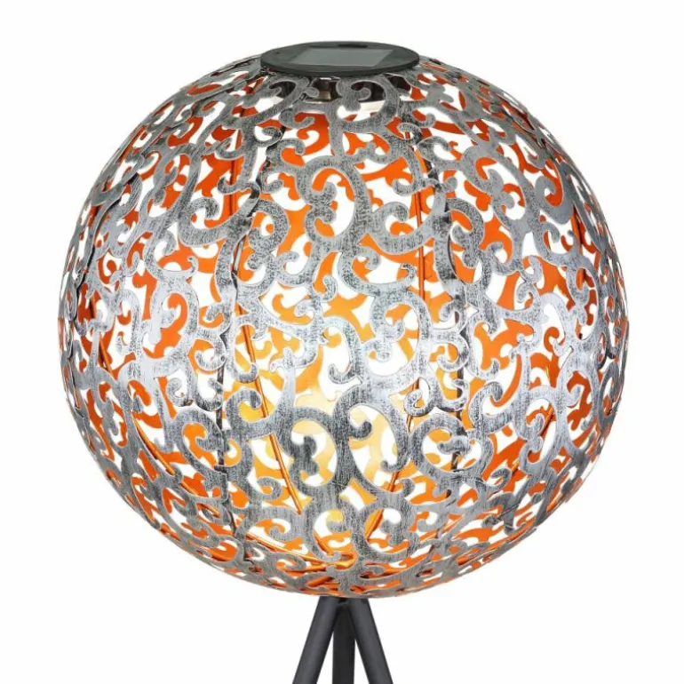 lampe solaire Globo LED Noir, 1 lumière