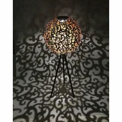 lampe solaire Globo LED Noir, 1 lumière