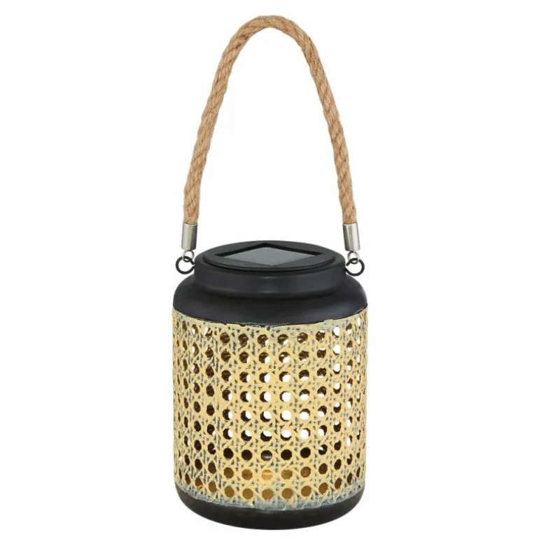 lampe solaire Globo LED Noir, 1 lumière