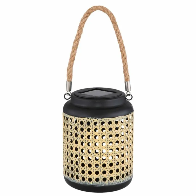 lampe solaire Globo LED Noir, 1 lumière