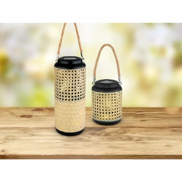 lampe solaire Globo LED Noir, 1 lumière