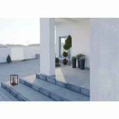 lampe solaire Globo LED Noir, 30 lumières