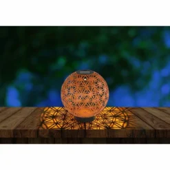 lampe solaire Globo LED Noir, 1 lumière