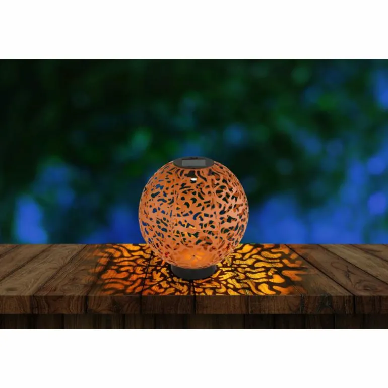 lampe solaire Globo LED Noir, 1 lumière