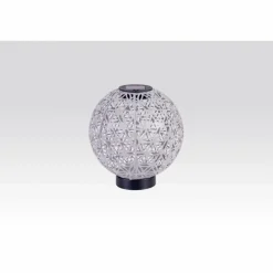 lampe solaire Globo LED Noir, 1 lumière