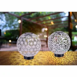 lampe solaire Globo LED Noir, 1 lumière