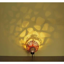 lampe solaire Globo LED Noir, 2 lumières