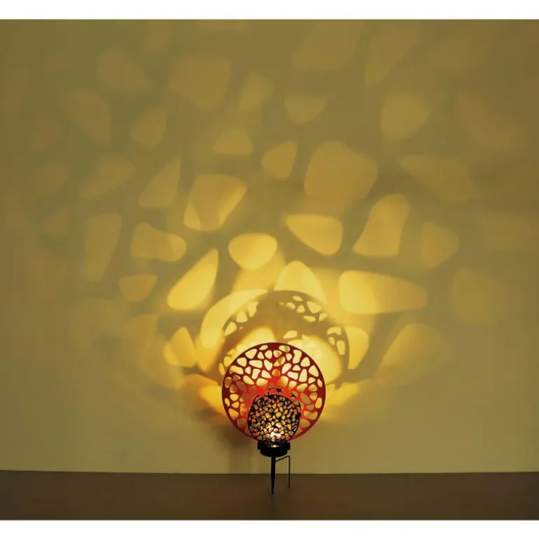 lampe solaire Globo LED Noir, 2 lumières