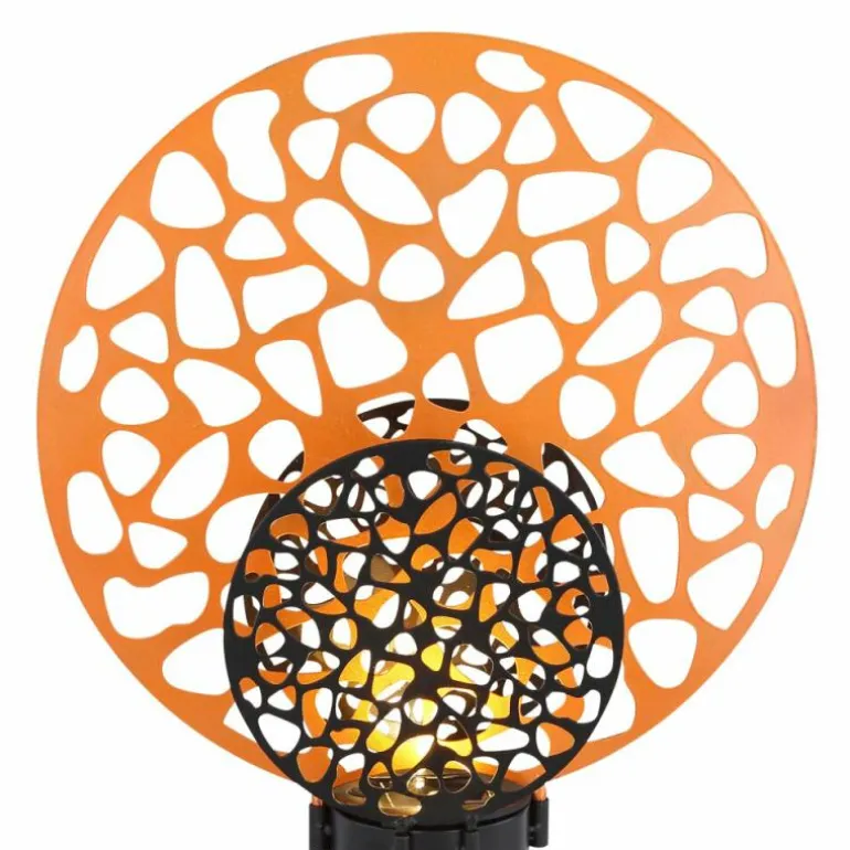 lampe solaire Globo LED Noir, 2 lumières