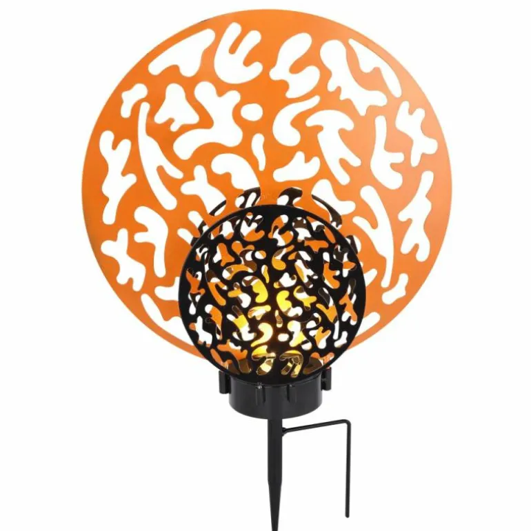 lampe solaire Globo LED Noir, 2 lumières