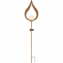 lampe solaire Globo LED Rouille, 1 lumière