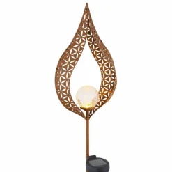 lampe solaire Globo LED Rouille, 1 lumière