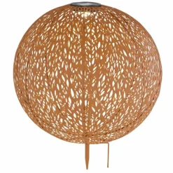 lampe solaire Globo LED Rouille, 1 lumière
