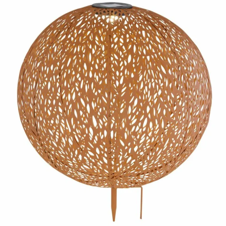 lampe solaire Globo LED Rouille, 1 lumière