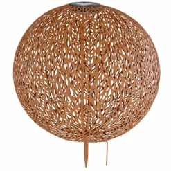 lampe solaire Globo LED Rouille, 1 lumière