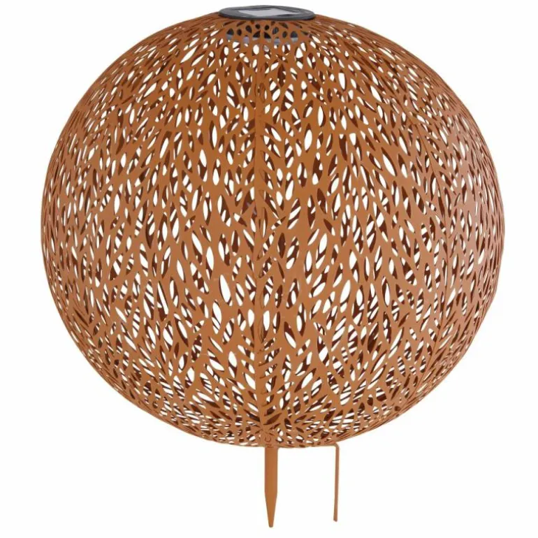 lampe solaire Globo LED Rouille, 1 lumière