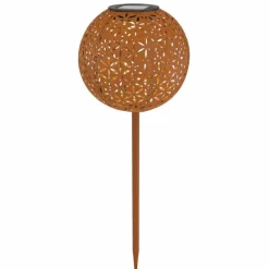 lampe solaire Globo LED Rouille, 1 lumière