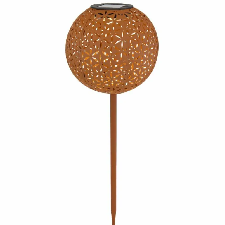 lampe solaire Globo LED Rouille, 1 lumière