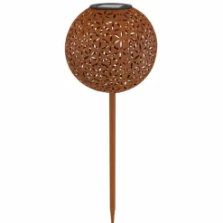 lampe solaire Globo LED Rouille, 1 lumière