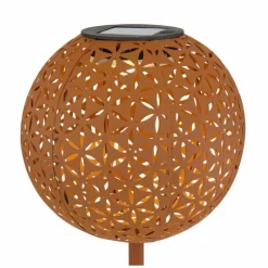 lampe solaire Globo LED Rouille, 1 lumière