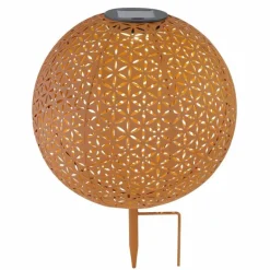 lampe solaire Globo LED Rouille, 1 lumière