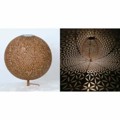 lampe solaire Globo LED Rouille, 1 lumière