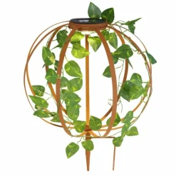 lampe solaire Globo LED Rouille, 1 lumière