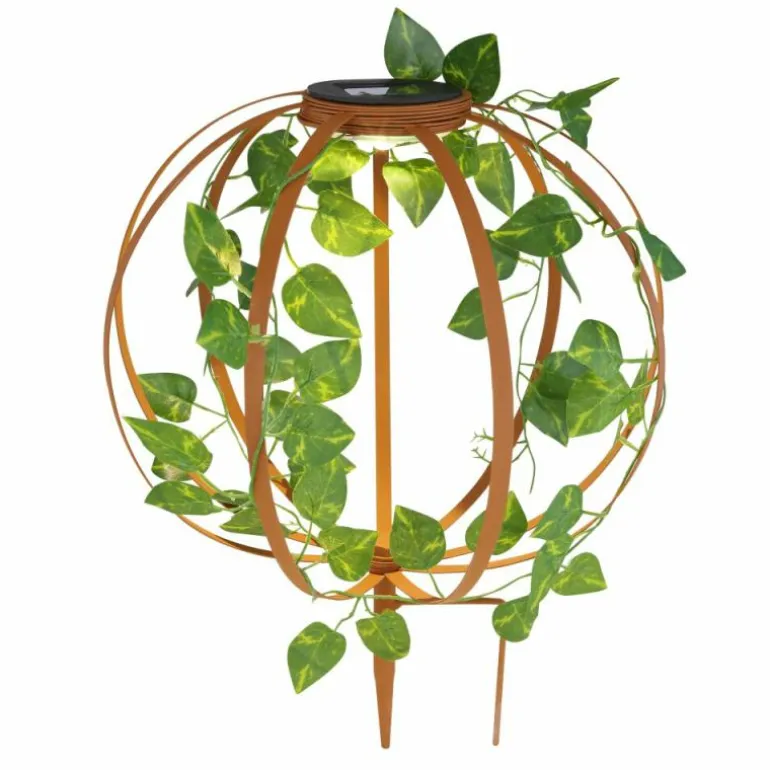 lampe solaire Globo LED Rouille, 1 lumière
