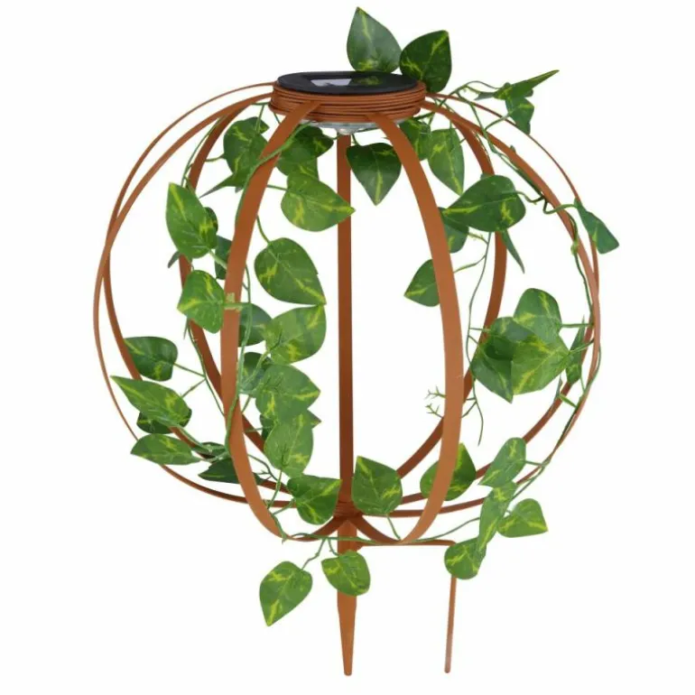 lampe solaire Globo LED Rouille, 1 lumière
