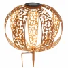 lampe solaire Globo LED Rouille, 1 lumière