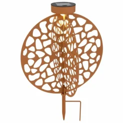 lampe solaire Globo LED Rouille, 1 lumière