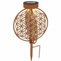 lampe solaire Globo LED Rouille, 1 lumière