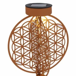 lampe solaire Globo LED Rouille, 1 lumière