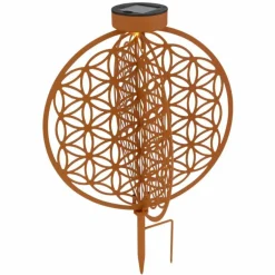 lampe solaire Globo LED Rouille, 1 lumière