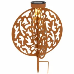lampe solaire Globo LED Rouille, 1 lumière