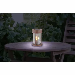 lampe solaire Globo LED Rouille, 3 lumières