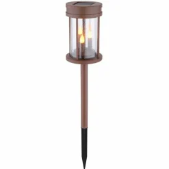 lampe solaire Globo LED Rouille, 3 lumières