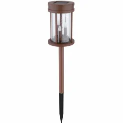 lampe solaire Globo LED Rouille, 3 lumières