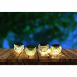 lampe solaire Globo NORVUS LED Noir, 1 lumière