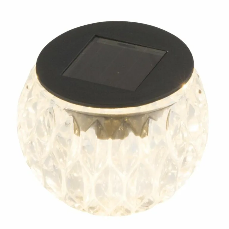 lampe solaire Globo NORVUS LED Noir, 1 lumière