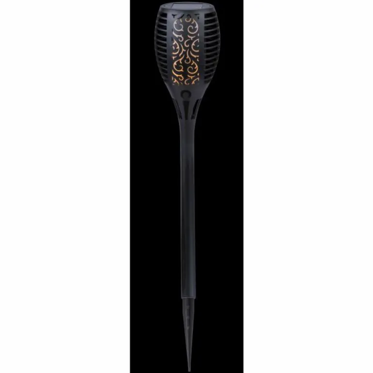 Lampe solaire Globo PITO LED Noir, 36 lumières