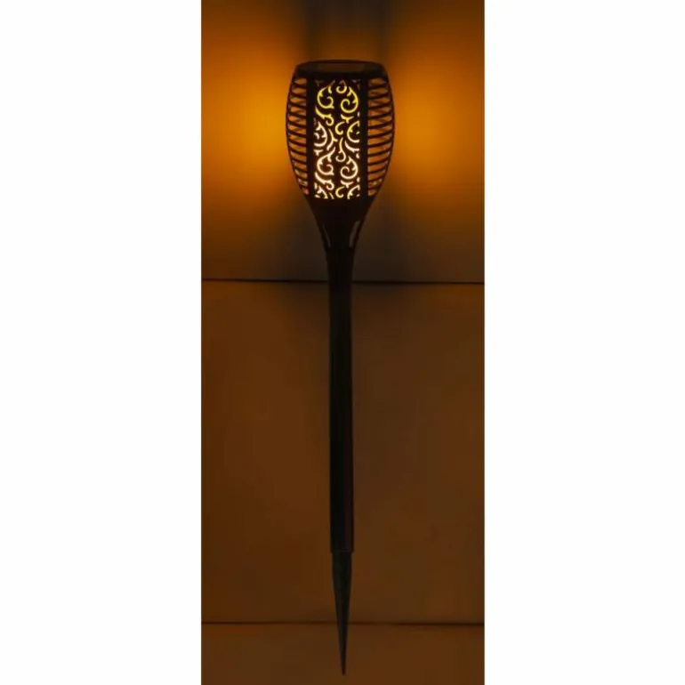 Lampe solaire Globo PITO LED Noir, 36 lumières
