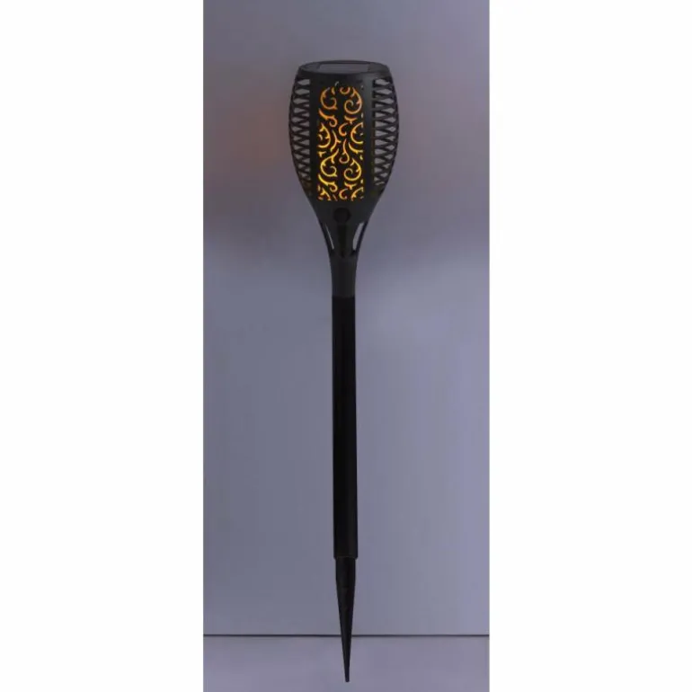 Lampe solaire Globo PITO LED Noir, 36 lumières