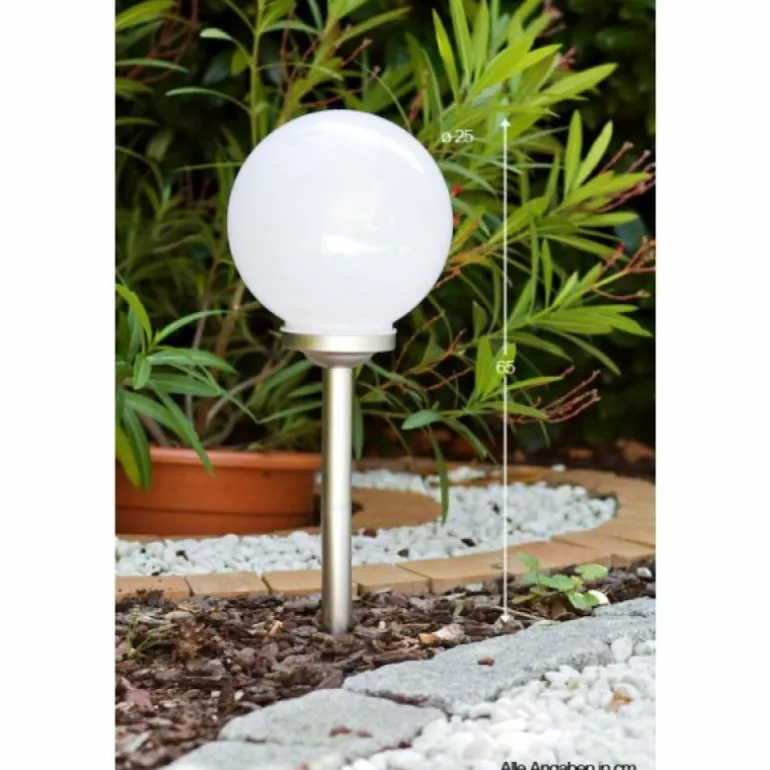 lampe solaire Globo SOLAR LED Blanc, 1 lumière