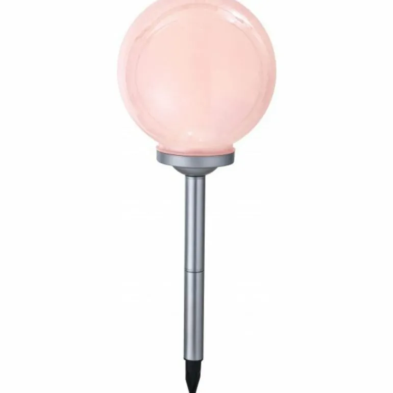 lampe solaire Globo SOLAR LED Argenté, 4 lumières