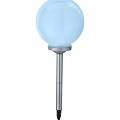 lampe solaire Globo SOLAR LED Argenté, 4 lumières