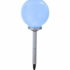 lampe solaire Globo SOLAR LED Argenté, 4 lumières