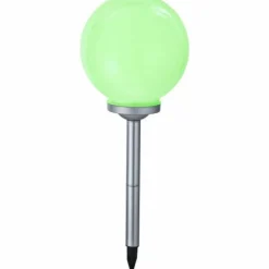 lampe solaire Globo SOLAR LED Argenté, 4 lumières